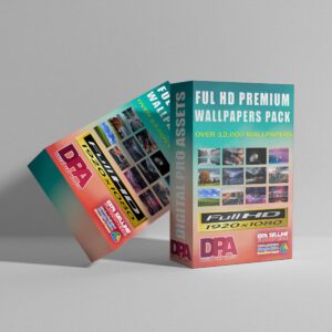 12,000+ Full HD Wallpapers Pack